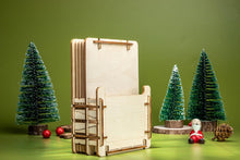 Load image into Gallery viewer, Christmas Fireplace Mini Wooden Puzzle