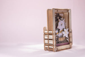 Cat Lily Mini Wooden Puzzle