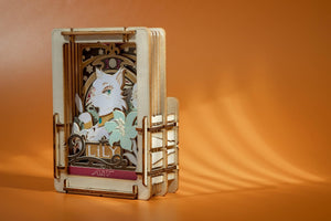 Cat Lily Mini Wooden Puzzle