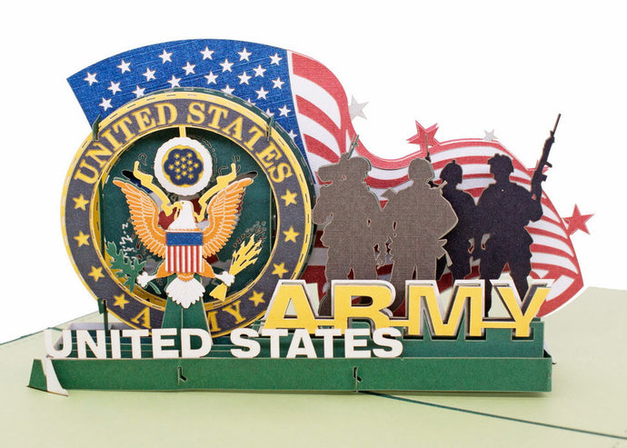 AITPOP US ARMY pop up card - AitPop