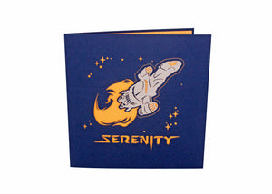 AITpop Spaceship Serenity pop up card - AitPop