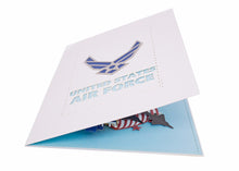 Load image into Gallery viewer, AITPOP US AIR FORCE pop up card - AitPop