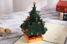 Load image into Gallery viewer, AITpop Christmas tree (Green) pop up card - AitPop