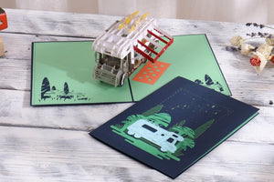 RV Traveling Pop-up Card