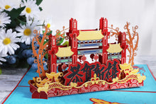 Load image into Gallery viewer, AITpop  Happy Chinese new year （red cover） pop up card - AitPop