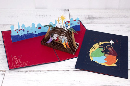 Nativity Pop-up Card