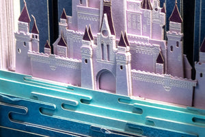 DisneyLand Castle 3D Paper Sculpture