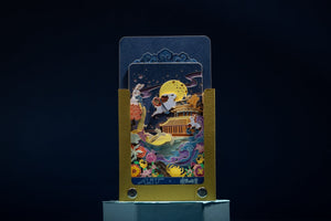 Moon of Mid Autumn Oriental Palace 3D Paper Sculpture