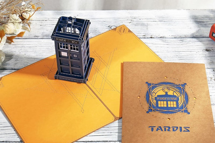 Tardis Pop-up Card