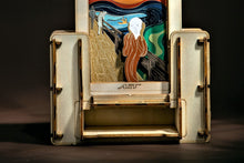 Load image into Gallery viewer, Edvard Munch The Scream Mini Wooden Theater