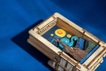 Load image into Gallery viewer, Van Gogh Starry Night Mini Wooden Theater