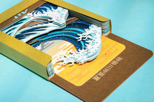 Load image into Gallery viewer, The Great Wave off Kanagawa 3D Paper Sculpture