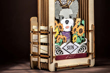 Load image into Gallery viewer, Dog SUN Mini Wooden Theater