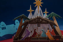 Load image into Gallery viewer, Nativity Pop-up Card