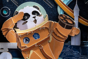 Panda Astronaut Memo Pad