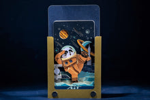 Load image into Gallery viewer, Panda Astronaut 3D Paper Sculpture