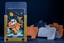 Load image into Gallery viewer, Panda Astronaut 3D Paper Sculpture