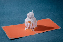 Load image into Gallery viewer, Robot BB8 Pop-up Card