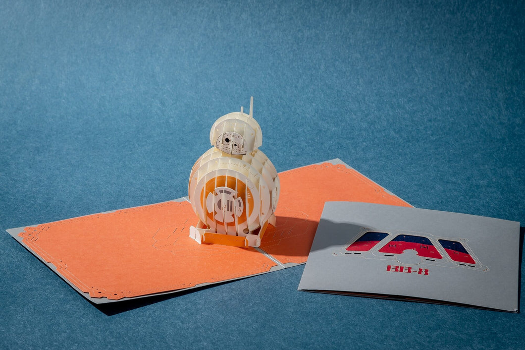 Robot BB8 Pop-up Card