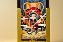 Load image into Gallery viewer, Chinese Opera Woman Warrior Orientalism 3D Paper Sculpture