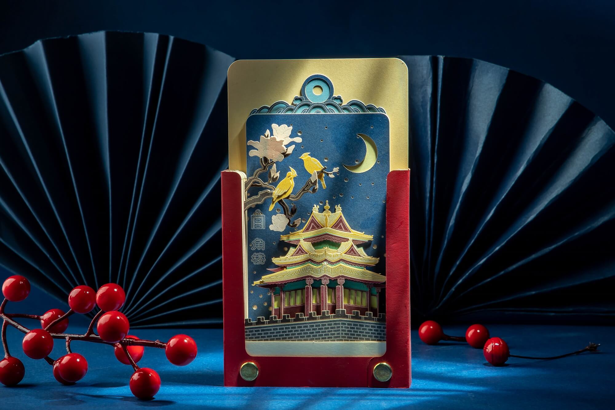 Corner Pavilion Oriental Palace Memo Pad